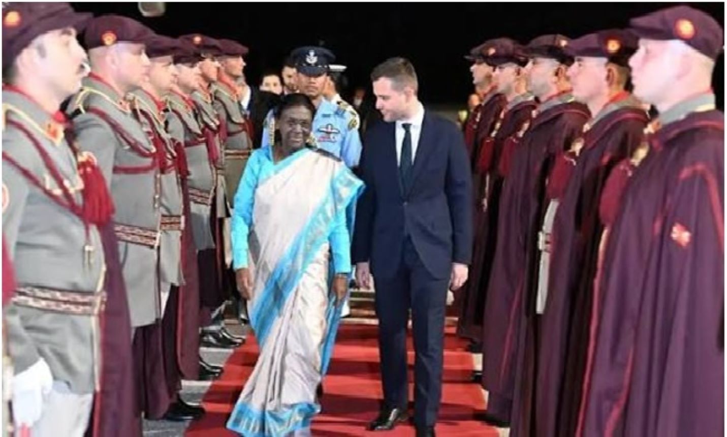 President Droupadi Murmu visited North Macedonia on 21–22 July 2026, marking the first bilateral visit by an Indian President since diplomatic relations were established